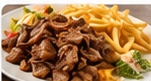 Kebabtallrik med strips